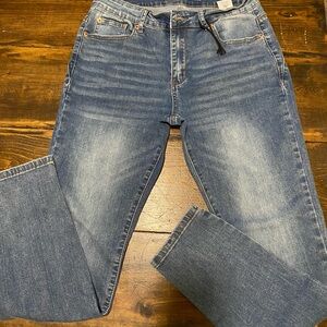 Gem by Gemma Rae Women's Junior's Blue Jeans Size 9/29 Denim GH00069 GUC